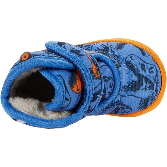 Bogs Boys Dino Blue Winter Booties - Picture 2 of 7